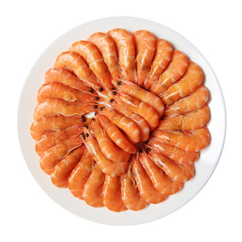 海天下 冷冻南美熟对虾 500g 31-40只 袋装 海鲜水产