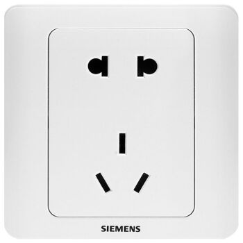 SIEMENS 西门子 远景系列 雅白色五孔插座套装 10只装