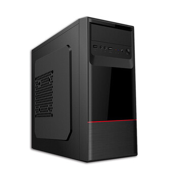 索满 柒派 电脑主机箱 台式机主机箱电源 atx台式机机箱 小机箱 d1不