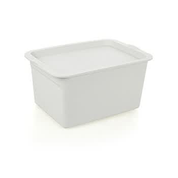 【家装节】馨友加厚大号塑料带盖收纳箱 储物箱内衣物整理箱 玩具化妆