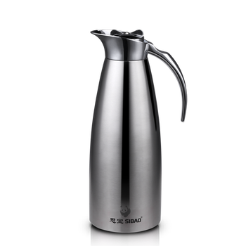 思宝sibao盼奥d系真空保温壶304不锈钢材质简约大方商务办公咖啡壶
