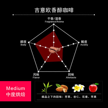 吉意欧香醇咖啡粉500g浓醇无酸阿拉比卡豆非速溶黑咖啡中烘黑咖啡 吉意欧香醇咖啡粉500g浓醇无酸阿拉比卡豆非速溶黑咖啡中烘黑咖啡