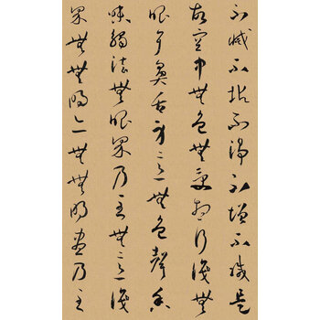 中国历代书法名家写心经放大本系列 孙过庭草书《心经》