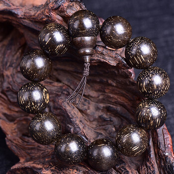 20mm    伊利安沉香手串   53克