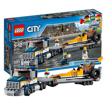 乐高lego城市系列男孩玩具5-12周岁小颗粒塑料积木玩具 60151 高速