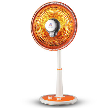 小太阳取暖器家用节能电暖器学生静音摇头立式 容声小太阳白色 标配款