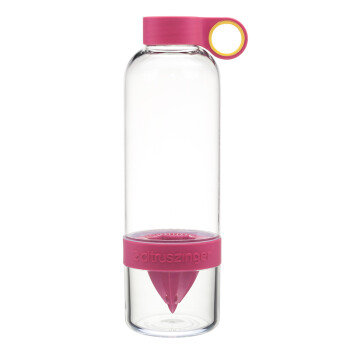 美国 Zing Anything Citrus Zinger 进口柠檬水瓶柠檬杯运动水杯 粉色