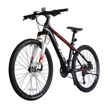 zgl碳纤维山地自行车g214禧玛诺27速双油碟刹城市休闲变速自行车 16寸