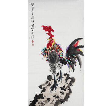 山东省美协会员 工笔画协会会员 张宝林【马到成功2】拍卖已结束06