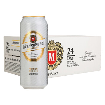 MECKLENBURGER 梅克伦堡 小麦啤酒 500ml*24瓶