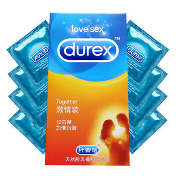 杜蕾斯（Durex）避孕套 避用套超薄安全套男用 女用小号套情趣套装成人用品 激情12只装