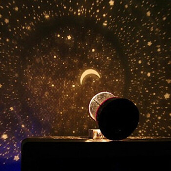 
                                        绿盒子 旋转音乐星空灯 LED星空投影灯 可旋转带音乐星空投影仪  生日礼品情人节礼物 星空伊人                