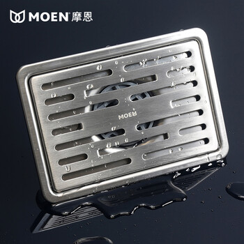 摩恩(moen)防臭四防全铜地漏洗衣机拖把池地漏 3951