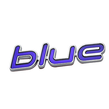 snblo 现代瑞纳车标后盖高配blue字标 blue蓝标尊贵标示低配升级顶配