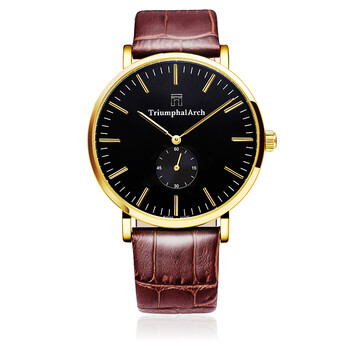 凯旋门(triumphal arch)手表 瑞士品牌男士手表超薄男表皮带防水石英