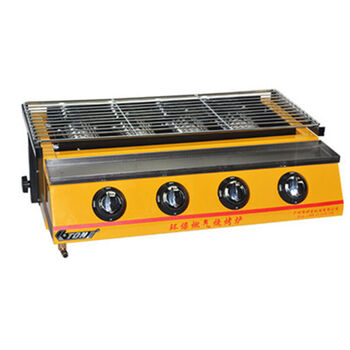 烧烤炉 商用煤气液化气烧烤架 户外家用便携式燃气炉