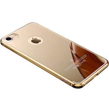 艾美森 手机壳保护套金属边框镜面后盖 适用于苹果iphone7/7plus
