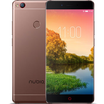 努比亚(nubia) z11 无边框 全网通4g手机 双卡双待 咖啡金 (6 128g)