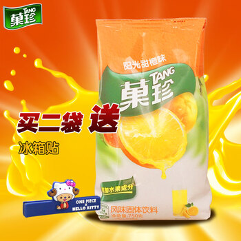 卡夫菓珍 果珍冲饮固体饮料750g/袋 酸甜适口 阳光甜橙味750g