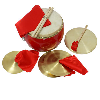 三句半道具(鼓铜锣铜镲)中场3句半套装成人舞台表演乐器 中场款