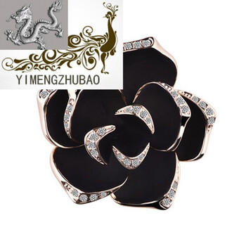 苏醒珠宝 玫瑰花 女款 胸针玫瑰花胸 花朵披肩扣别针徽章毛衣配饰品