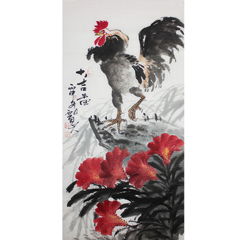 解放军某部书画研究室主任 徐铁【花鸟】06拍卖已结束中美协会员