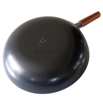 珍珠生活（PEARL LIFE）原装进口铁锅 无涂层不易粘双面凹凸33cm炒锅GP-55