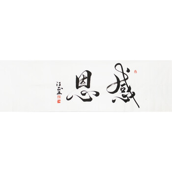 著名书法家 汪正正《感恩》a106拍卖已结束省书协会员 田银海《梦》