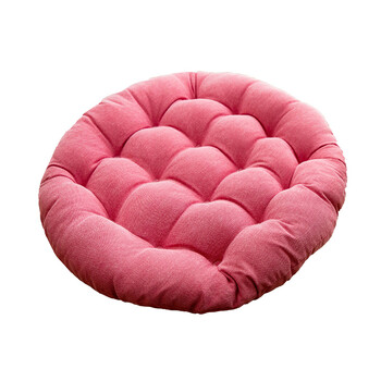喜日式坐垫榻榻米圆形飘窗垫加厚椅垫办公室垫沙发布艺垫汽车座椅垫子