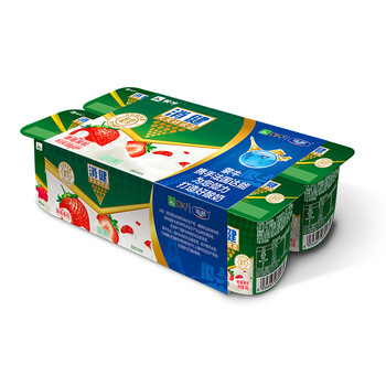 蒙牛(mengniu)消健益生菌酸牛奶 草莓塑杯 100g×8杯
