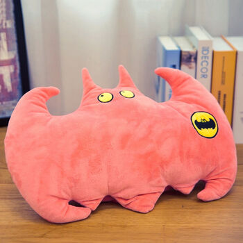 和-充电热水袋蝙蝠电暖袋可拆洗可爱暖手宝送闺蜜朋友生日礼物 粉色