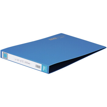 金得利A5/5个装PP增值税专用发票夹财务票据夹子小号文件夹资料收纳夹蓝色KF123