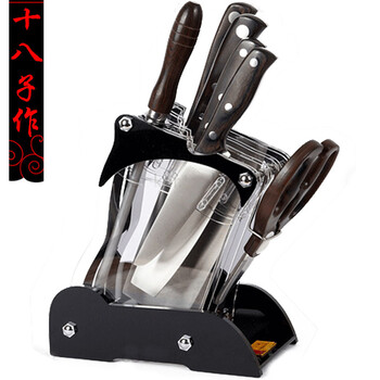 
                                        十八子作 -菜刀厨刀刀具套装套刀组合御皇复合钢 S2410七件套                
