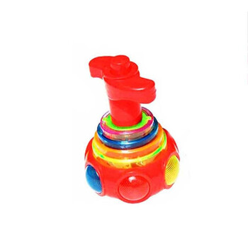 七彩发光陀螺