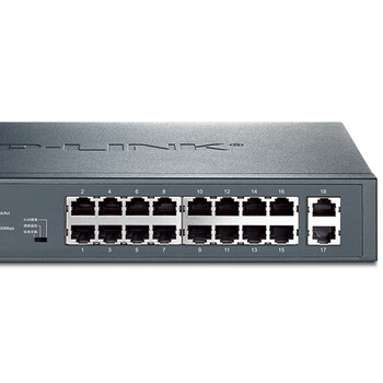 普联(TP-LINK) TL-SL1218MP 16口百兆PoE交换机 2个千兆口 普联(TP-LINK) TL-SL1218MP 16口百兆PoE交换机 2个千兆口