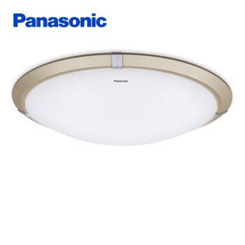 Panasonic 松下 LED卧室吸顶灯 46W金边银扣调色调光吸顶灯