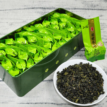 知福茶叶 碧螺春绿茶180g明前一级春茶铁盒装