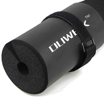 杜威克杠铃护肩深蹲护颈脖垫子举重加厚泡棉臀桥保护套健身铁扣款