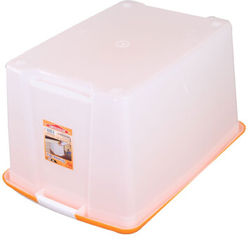 
                    
                                        爱丽思IRIS 环保塑料整理收纳箱TB-54D 橙色 50L                