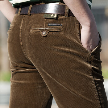 战地吉普休闲裤 灯芯绒 冬季新品条绒裤男士直筒休闲裤灯芯绒男裤长裤