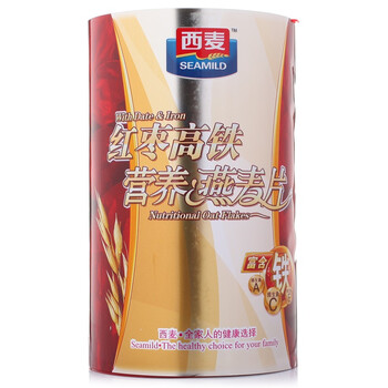 西麦红枣高铁燕麦片礼盒1050g谷物早餐营养代餐重阳送礼佳品 西麦红枣高铁燕麦片礼盒1050g谷物早餐营养代餐重阳送礼佳品