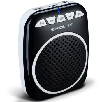 
                                                            十度（ShiDu）SD-S308 小蜜蜂扩音器 促销导游教师扩音器 扩音喇叭 大功率轻巧便携 经典黑                
