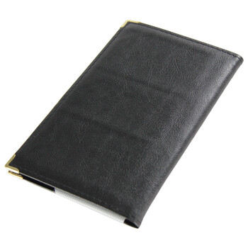 金得利180枚高档软皮名片册 金属包边商务名片册 质感纹理 男女商务名片夹 卡片会员卡收纳夹黑色NV-180 金得利180枚高档软皮名片册 金属包边商务名片册 质感纹理 男女商务名片夹 卡片会员卡收纳夹黑色NV-180