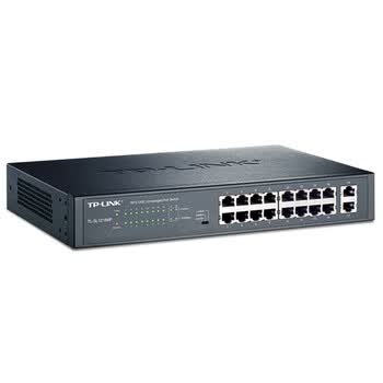 普联(TP-LINK) TL-SL1218MP 16口百兆PoE交换机 2个千兆口 普联(TP-LINK) TL-SL1218MP 16口百兆PoE交换机 2个千兆口