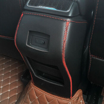 熠锋 吉利帝豪gs座椅防踢垫 扶手箱防踢垫 汽车用品内饰 帝豪gs改装