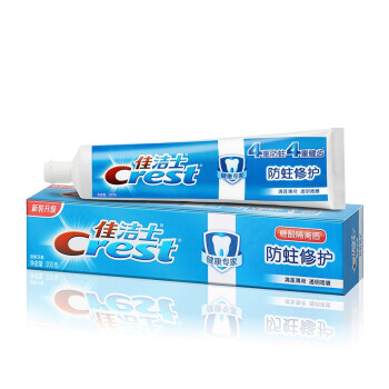 Crest 佳洁士 健康专家 防蛀修护 牙膏 清莲薄荷 200g *7件