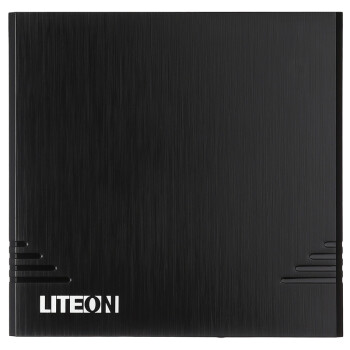 建兴（LITEON）8倍速 外置光驱 DVD刻录机 移动光驱 外接光驱 黑色(兼容WindowsXP/7/8/10苹果系统/eBAU108) 