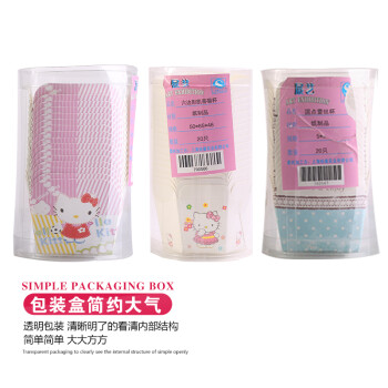 
                                        【巧厨烘焙】展艺马芬蛋糕纸杯 耐高温烘焙面包托加厚20个左右 圆点蕾丝                