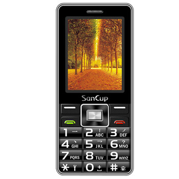 
                                        金国威（SanCup）H3000大黄蜂 移动/联通2G老人手机 双卡双待 黑色                