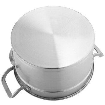 
                                        
                                                            【京东发】兴财蒸锅304不锈钢家用复底锅26cm 26cm加厚款                